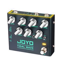 JOYO Bass Guitar Pedals Preamp Overdrive Pedal with EQ and Noise Reduction DI Output for Pop Funk Metal Bassist Electric Guitar (TIDAL WAVE R-30)
