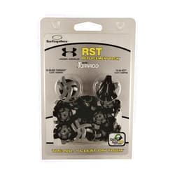 SOFTSPIKES Under Armour Unisex SS19 Golf Replacement Spikes, Black (001)/Silver, OSFA M US