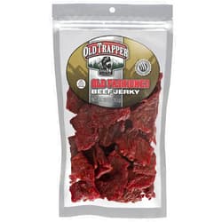 Old Trapper Beef Jerky, Old-Fashioned 10-Ounce Bag, Tender Meat Snacks for Lunches or Between Meals, 11 Grams of Protein, Zero Grams of Fat, and 70 Calories per Ounce (Pack of One)