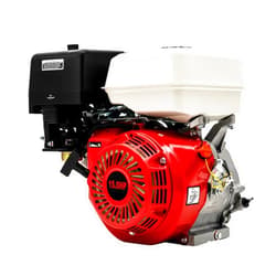 DNYSYSJ Gas Engine, DNYSYSJ 4 Stroke 420CC 15 HP Gas Engine Motor Air Cooled for OHV Horizontal Pull Start Garden Tool Gas Motor, Go Kart Motor Recoil, Scarifier, Lawnmower, Pump, 9.7kW USA Stock