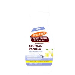 Palmer's Cocoa Butter Formula Tahitian Vanilla Body Lotion, 8.5 Oz, Daily Moisturizing Lotion for Dry Skin with Shea Butter & Vitamin E, Hydrates & Protects, Helps Provide 48-Hour Deep Moisture