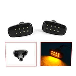 REVi MotorWerks DEPO JDM Style Crystal Smoke LED Fender Side Marker Lights FIT for 2003-2006 Scion xB/BB