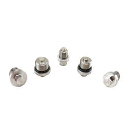 VOTEX - Made in USA - DP017 Stainless Steel Differential/Engine/Transmission Neodymium Magnetic Oil Drain Plug Kit fits Polaris General/RZR/Ranger/Scrambler/Sportsman