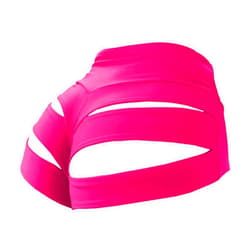 JOINFUN Women Retro Solid Silk High Waisted Scrunch Butt Lifting Booty Shorts Hot Pants