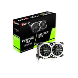 MSI Gaming GeForce GTX 1650 128-Bit HDMI/DP/DVI 4GB GDRR6 HDCP Support DirectX 12 VR Ready OC Graphics Card (GTX 1650 D6 Ventus XS OC)