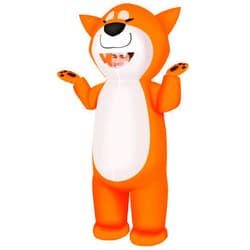 M MH ZONE Inflatable Dog Costume for Adults & KidsFunny Cosplay Blow Up Suit for Halloween Party