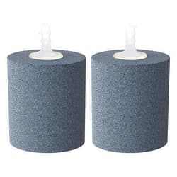 Pawfly Aquarium Air Stone 2 Inch Fish Tank Air Stone Bubbler Cylindrical Bubble Release Tool Oxygen Diffuser for Air Pump Fish Tank Bucket Small Pond and DWC System, 2 Pack