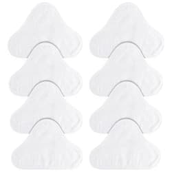Sgizoku Microfiber Steam Mop Pad Replacement Compatible with H2O H20 Mop X5 Steam Steam Cleaners Washable & Reusable - 8 Pack