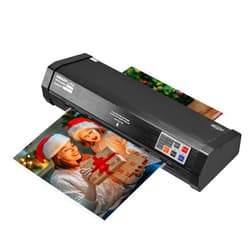 SINCHI 6-Roller, Auto Sense, 3-10 mil, 13-inch Laminating Machine for Business/Office/School, 50-second Warm-up, 47 inches/minute, Never-Jam, Heavy Duty Thermal Laminator Machine 11x17