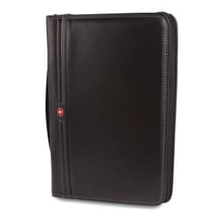 Wenger Concept Zippered Padfolio Envelope Card Holder, Black
