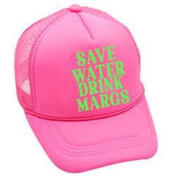 VESNIBA Water Drink Margs Trucker Hat Trendy Vintage Funny Cute Graphic Country Tequila Beer Hat Women Men