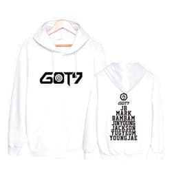 Xllife Kpop GOT7 Hoodie Bambam JB Jackson Mark Yugyeom Youngjae Sweater Jacket Pullove