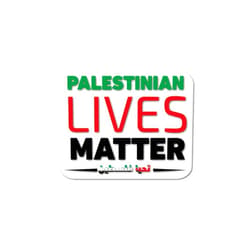 Handmade Palestinian Lives Matter Laptop Sticker