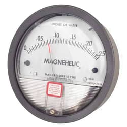 Dwyer - 6806202 2000-00 Magnehelic Differential Pressure Gauge, 2000: 0-0.25