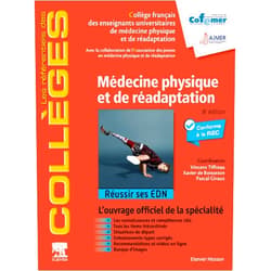 COFEMER,AJMER,Mickaël Dinomais,Carole Vuillerot,Amandine Guinet-Lacoste,Pascal Giraux,Alexis Schnitzler,Isabelle Bonan,Jean-Michel Gracies,John Castro,Nawale Hadouiri,Shams Ribault,Vincent Gautheron,Nicolas Bayle,Patrick Dehail,Pascal EDOUARD,Christelle Nguyen,David Hupin,Vincent Grémeaux,Gilberte ROBAIN,Ilinka Berariu,Philippe Obert,Marie-Eve Isner-Horobeti,François Genêt,Xavier De Boissezon,Guillaume Chambinaud,Olivier Rémy-Neris,Johann Beaudreuil,François Rannou,Vincent Carpentier,Rebecca Haddad,Marie Chantrelle,Marion ROQUET,Frédéric Roche,Isabelle Laffont,Bertrand Glize,Dominic Perennou,Camille Noel,Jean Paysant,Louis Jacob,Sylvain Brochard,Sophie Courtois-Jacquin,Maryane Chea,Sandra Winter,Maxime Rosin,Laetitia HOUX,Grégoire Prum,Philippe Thoumie,Christian Hérisson,Valentine Charton,Alain Yelnik,Clément Ducheine,Florence Angioni,Jacques Luauté,Joffrey Drigny,Virgile Pinelli,Pascaline Deleume,Jean-Baptiste Poppe,Hubert Marotte,Laurent Bensoussan,Maud Ottavy,Vincent Tiffreau,Éric Vérin,Gérard Amarenco,Brigitte Perroin-Verbe,Gilles Rode,Jean-Christophe Daviet,Emmanuel Coudeyre,Arnaud Dupeyron Médecine physique et de réadaptation: Réussir ses EDN (French Edition)