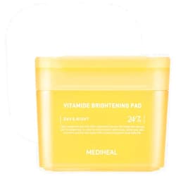 Mediheal Vitamide Brightening Pad - Vegan Face Hypoallergenic Pads with Niacinamide, Sea Buckthorn - Radiance Boosting Pads for Clear, Illuminating Skin 100 Pads