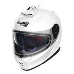 4into1 Nolan N80-8 Solid Motorcycle Helmet - Metal White - Large