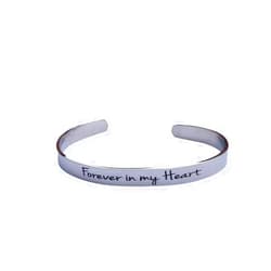 Handmade Forever in my heart, SYMPATHY gift, I always was my dad's angel now he is mine, In memory of, Remembrance jewelry, loss of dad, Memorial, loved and missed