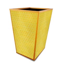 Ducoteduparc Garbage can - Golden Art Deco - Handmade Decorative Waste Basket
