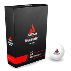 JOOLA Tischtennisbälle 3-Star, Premium Qualität, 3 Sterne, Hervorragende Spieleigenschaften und Lange Haltbarkeit, Indoor und Outdoor Kompatibel
