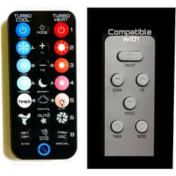 Generic RemotesRemade Replacement Remote for Honeywell Air Conditioners Model MO08CESWK