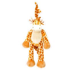 Teddykompaniet Båstad Teddykompaniet Diinglisar Adorable Stuffed Animal Lovely Realistic Brown Giraffe Musical Pull Animal Baby Comforter Soft Plush Sleep Toys|Birthday Gift for Baby Child Toddler|Ages 0+ (Singing Toy)