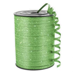 KMER LIFE Green Glitter Curling Ribbon, 1/5