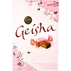 Fazer Geisha Chocolates with Soft Hazelnut Filling Small Box 5.3 Oz (150g)