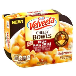 Velveeta Cheesy Bowls, Bacon Mac & Cheese (PACK OF 6)