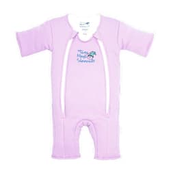 Magic Sleepsuit Baby Merlin's Cotton Baby Swaddle Transition Product - Soft and Cozy Design, Double Zipper for Easy Diaper Changes, Promotes Safe Sleep, 3-6 Months - Lavender - Small 12-18lbs