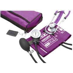 ADC 768-641-11AV Pro's Combo II SR Adult Pocket Aneroid/Scope Kit, Purple