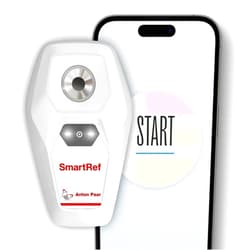 Anton Paar SmartRef by Anton Paar - Digital Refractometer - Beer Wort Extract, Fruit Sugar Content, Reef Tank Salinity, Honey Moisture, Coffee TDS - Brix, Plato, Specific Gravity, BABO, Baumé, Oechsle, KMW, PPT