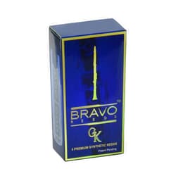 Bravo! Bravo Synthetic Reeds for Bb Clarinet - Strength 3.0 (Box of 5), Model BR-C30