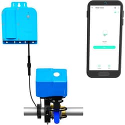YoLink Wireless Valve Controller & Bulldog Valve Robot Automatic Water Leak Detection & Shut-Off Kit, Battery Powered with 10+ Years Battery Life HUB Required