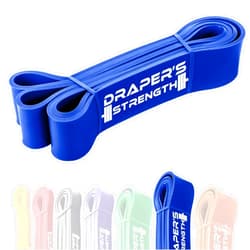 Draper's Strength Heavy Duty Resistance Stretch Loop Bands for Powerlifting Workout Exercise and Assisted Pull Ups