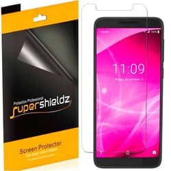 Supershieldz (6 Pack) Designed for T-Mobile (Revvl 2) Screen Protector, High Definition Clear Shield (PET)