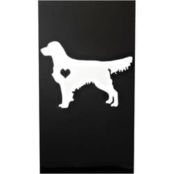 AAWFHRIE Golden Retriever Dogs Vinyl Decal Sticker|White| Cars Trucks Vans SUV Laptops Wall Art|5.5