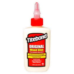 Titebond Original Wood Glue 5062, Industry Standard for Woodworking, Furniture Repair/Assembly, Construction, Home Repair or Modeling, 4 oz