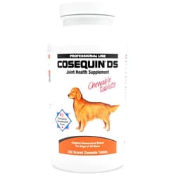 Nutramax Laboratories Nutramax Cosequin DS Joint Health Supplement for Dogs - With Glucosamine and Chondroitin, 250 Chewable Tablets