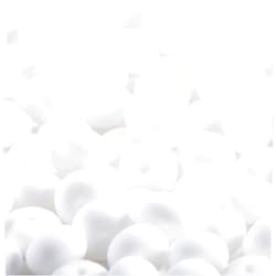 Ahouws 70Pcs Silicone Lentil Beads，14mm Silicone Abacus Focal Beads Bulk Colorful DIY Colorful Silicone Beads for Bracelet Necklace Crafts Pen Making(White)