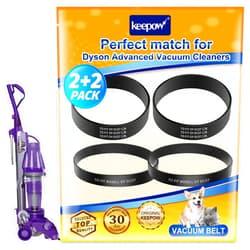 KEEPOW Clutch Belt Compatible with Dyson DC07 DC04 DC14 Vacuum Cleaners, Replace to DY-902514-01 & DY-02514-01(4 Pack)