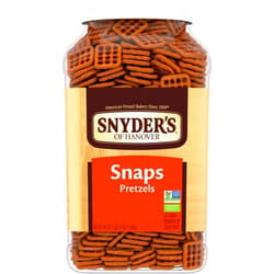 Snyder's of Hanover Pretzel Snaps, 46 Oz Canister