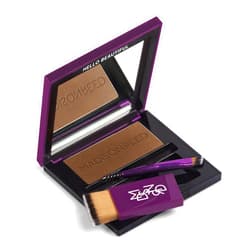 Madison Reed Root Touch Up + Brow Filler, Terra Medium Brown, Instant Gray Coverage, Fills in Brows & Thinning Hairlines, Temporary Concealing Powder, 0.13 oz (60 uses)
