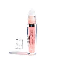 Mode Cosmetics MODE Lip Glaze Flavored Lip Gloss Yummy ARMENIAN MELON Flavor Roll On Sweet Wet Delicious Nourishing Shine, Hydrating Natural Skincare Fruit Oils, Made in NY USA