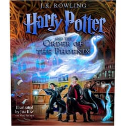 J. K. Rowling,Mr. Jim Kay,Neil Packer Harry Potter and the Order of the Phoenix: The Illustrated Edition (Harry Potter, Book 5) (5)