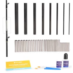 OJYDOIIIY Fishing Rod Repair Kit Complete, Easy&Quick Approach to Repair Broken Fishing Pole with Epoxy Glue