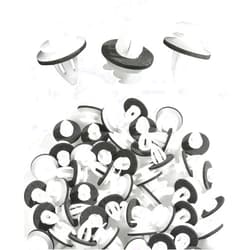 Bylikeho 50PCS Car Clips Car Retainer Clips,Car Panel Clips,Door Panel Clips,Car Accessories,Car Door Panel Clips,Door Trim Panel Retainer Clips with Seal Ring,Replace for 51-41-1-973-500,51411973500