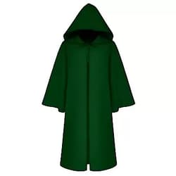 JUNGE Black Gothic Wedding Dresses for Women Dress Short Sleeve Waist Long Dress Akatsuki Cosplay Costumes 1#-b-green Large