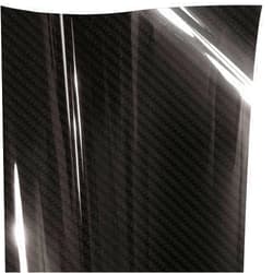VViViD+ True Gloss Carbon Black, Vinyl Wrap Film Roll (1ft x 5ft)