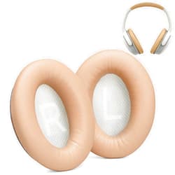 AHG Accessory House Global AHG Premium SoundLink AE2 Ear Pads Cushions Compatible with Bose SoundLink AE2 / Bose SoundLink Around Ear ii Wireless Headphones (Beige). Premium Protein Leather | Extra Thick Soft High-Density Foam
